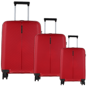Valiză CCS 5224 Set Burgundy 105l  