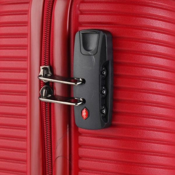 Чемодан CCS 5224 Set Бургундия 105л   photo 8