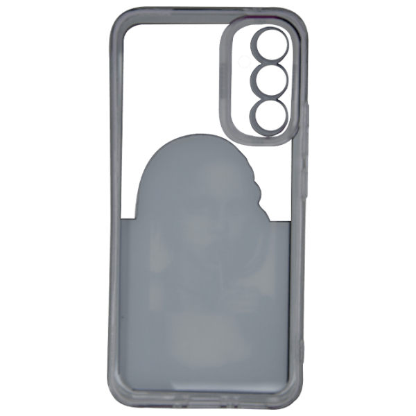 Husă pentru smartphone Samsung Galaxy A34 5G (Art Aesthetic) White Black EVO, TPU, Back photo 2