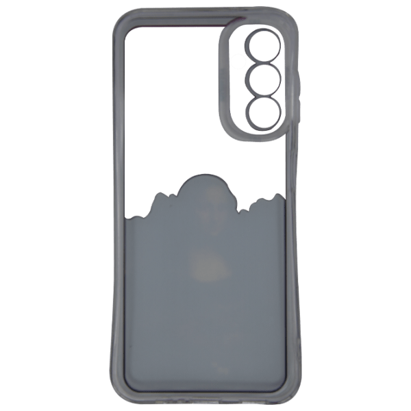 Husă pentru smartphone Samsung Galaxy A14 4G (Art Aesthetic) Girl Black EVO, TPU, Back photo 2