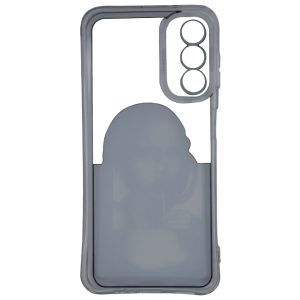 Husă pentru smartphone Samsung Galaxy A14 4G (Art Aesthetic) Woman Black EVO, TPU, Back photo 2