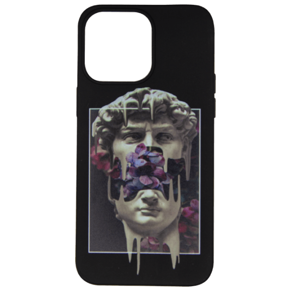 Чехол для смартфона Apple iPhone 14 Pro Max (Fashion Art) Белый Черный EVO, TPU, Back photo 1