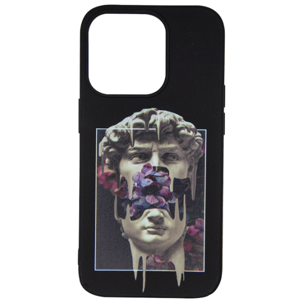 Husă pentru smartphone Apple iPhone 14 Pro (Fashion Art) White Black EVO, TPU, Back photo 1