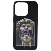 Husă pentru smartphone Apple iPhone 14 Pro (Fashion Art) White Black EVO, TPU, Back