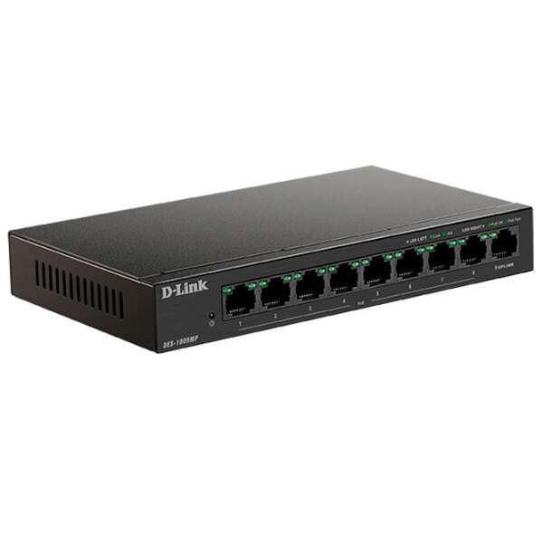 Switch D-Link DES-1009MP/ A1A Черный 3.6 Гбит/ с photo 2