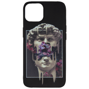 Husă pentru smartphone Apple iPhone 13 (Fashion Art) White Black EVO, TPU, Back