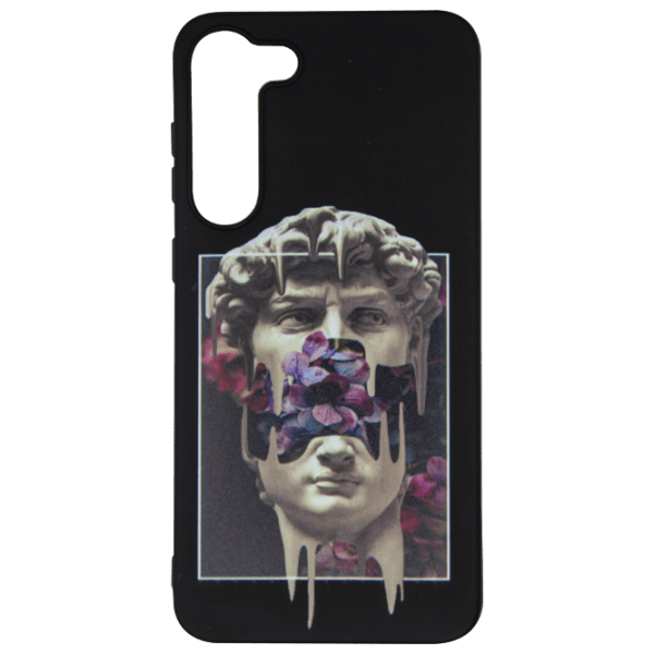 Husă pentru smartphone Samsung Galaxy S23 Plus (Fashion Art) White Black EVO, TPU, Back photo 1