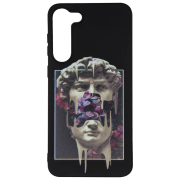 Husă pentru smartphone Samsung Galaxy S23 Plus (Fashion Art) White Black