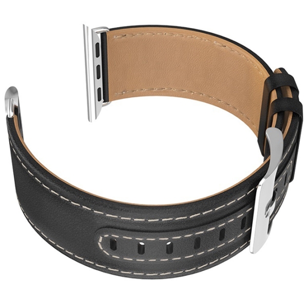 Ремень Apple Watch WB04 Duke Черный Кожа, 40 мм photo 2