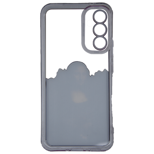 Husă pentru smartphone Samsung Galaxy A34 5G (Art Aesthetic) Girl Black EVO, TPU, Back photo 2