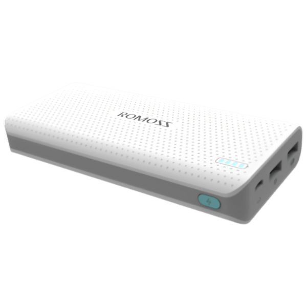 Power Bank 10400 мАч Romoss Sense 4 Led Белый  photo 3