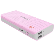 Power Bank 10400 мАч Romoss Sense 4 Led Розовый 