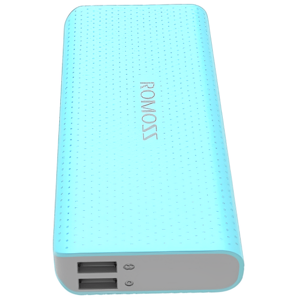 Power Bank 10400 mAh Romoss Sense 4 Led Blue  photo 3