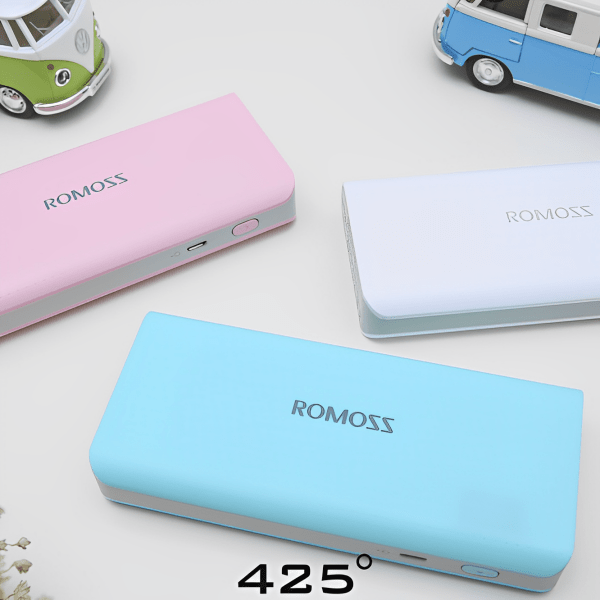 Power Bank 10400 mAh Romoss Sense 4 Led Blue  photo 4