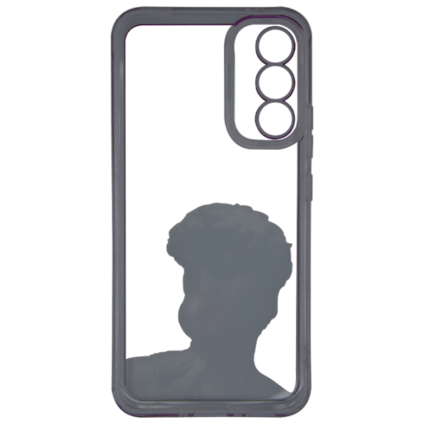 Husă pentru smartphone Samsung Galaxy A34 5G (Art Aesthetic) White Pink EVO, TPU, Back photo 2