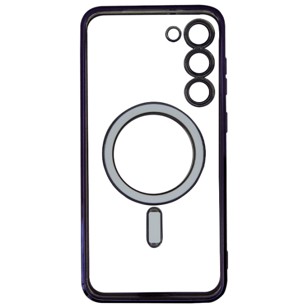 Husă pentru smartphone Samsung Galaxy S23 Plus (Electronplating) Transparent Purple EVO, TPU, Back photo 2