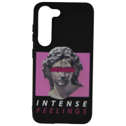Чехол для смартфона Samsung Galaxy S23 (Fashion Art) Розовый Черный EVO, TPU, Back