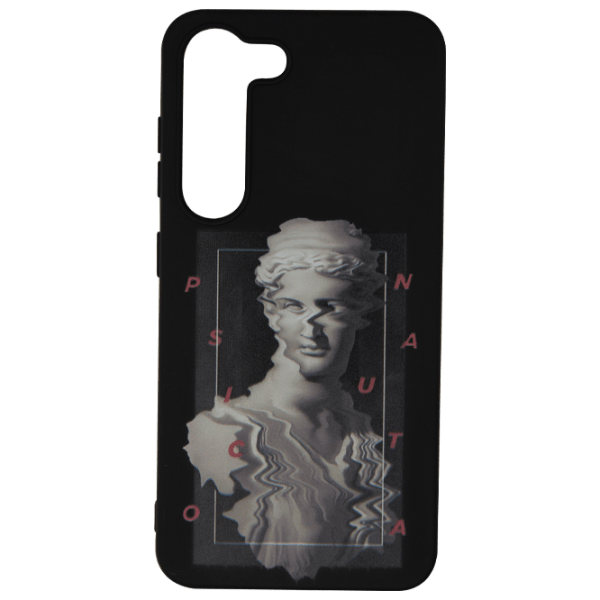 Чехол для смартфона Samsung Galaxy S23 (Fashion Art) Красный Черный EVO, TPU, Back photo 1