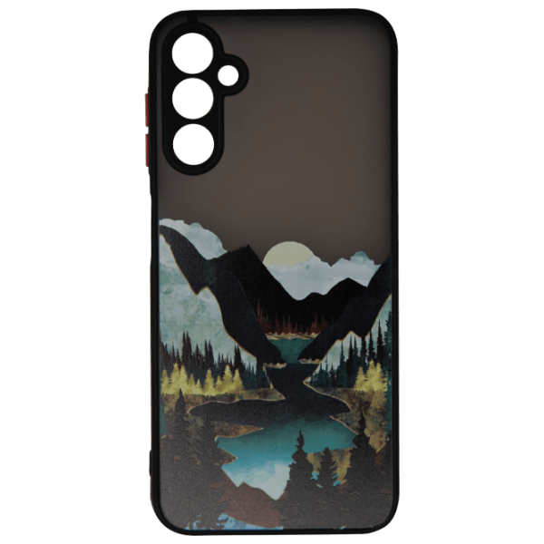 Чехол для смартфона Samsung Galaxy A14 4G (Acrylic) Матовый Черный EVO, TPU, Back photo 1