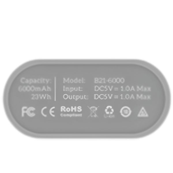 Power Bank 5200 мАч Hoco B21 Белый  photo 4
