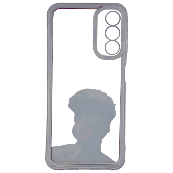 Husă pentru smartphone Samsung Galaxy A14 4G (Art Aesthetic) White Pink EVO, TPU, Back photo 2