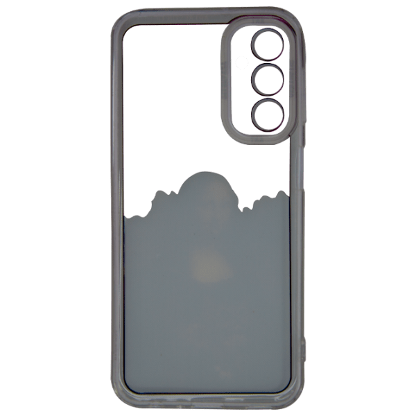 Чехол для смартфона Samsung Galaxy A24 4G (Art Aesthetic) Girl Черный EVO, TPU, Back photo 2