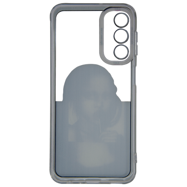 Husă pentru smartphone Samsung Galaxy A24 4G (Art Aesthetic) White Black EVO, TPU, Back photo 2