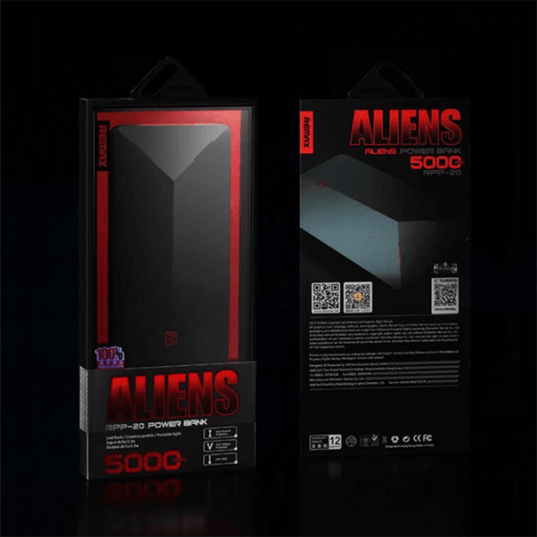Power Bank 5000 мАч Remax Alien () Черный 5000 мАч |  photo 5
