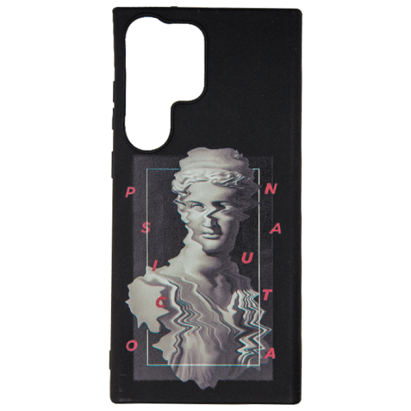 Husă pentru smartphone Samsung Galaxy S23 Ultra (Fashion Art) Red Black EVO, TPU, Back photo 1