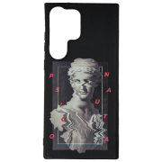 Husă pentru smartphone Samsung Galaxy S23 Ultra (Fashion Art) Red Black EVO, TPU, Back