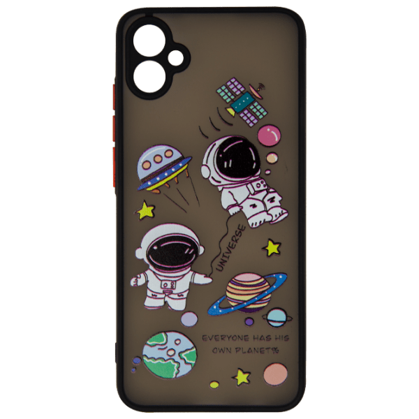 Husă pentru smartphone Samsung Galaxy A04e (Acrylic) Astronaut Black EVO, TPU, Back photo 1