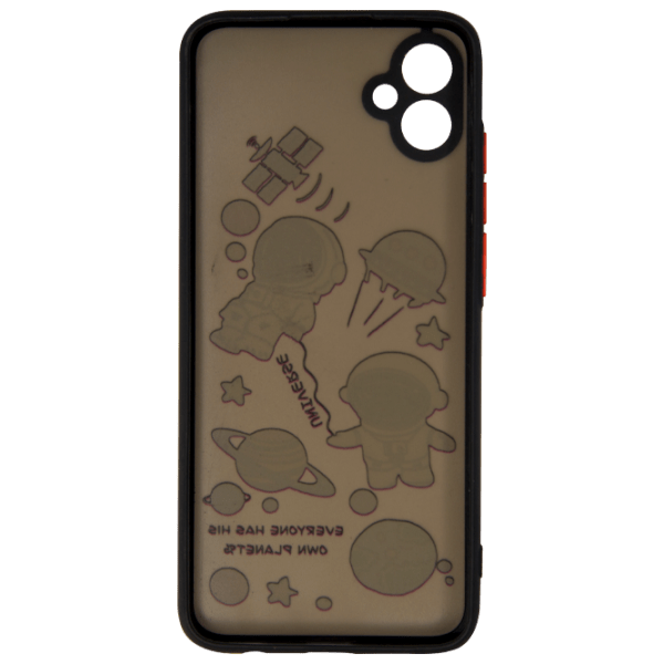 Husă pentru smartphone Samsung Galaxy A04e (Acrylic) Astronaut Black EVO, TPU, Back photo 2