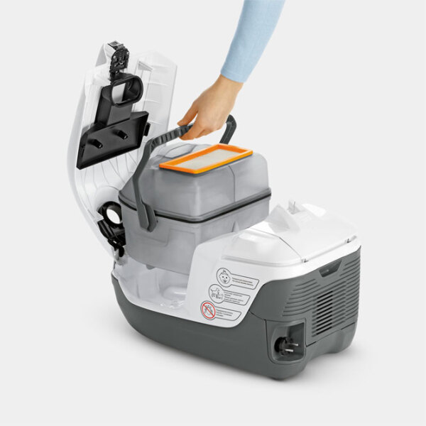 Aspirator cu spălare KARCHER DS6 Premium Plus White 650 W | Umedă | Aquafiltru | 2 l photo 3