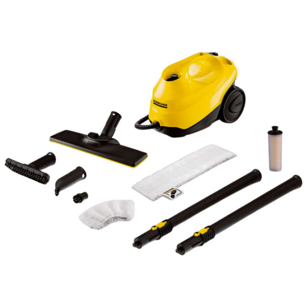 Curățitor cu aburi KARCHER SC 3 Deluxe EasyFix Yellow 1900 W, 15 g/ min, 1 l photo 2