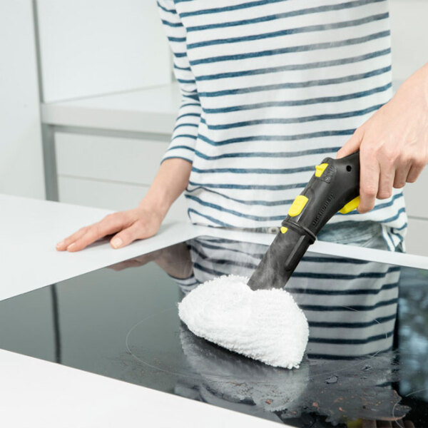 Curățitor cu aburi KARCHER SC 3 Deluxe EasyFix Yellow 1900 W, 15 g/ min, 1 l photo 3