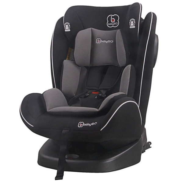 Детское автокресло BabyGo Nova (BGO-2302) Серый 0 месяцев - 12 лет, 36 кг photo 2