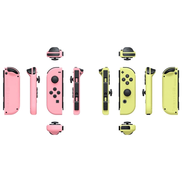 Контроллер Nintendo Joy-Con Желтый Беспроводные / 18 buttons photo 5