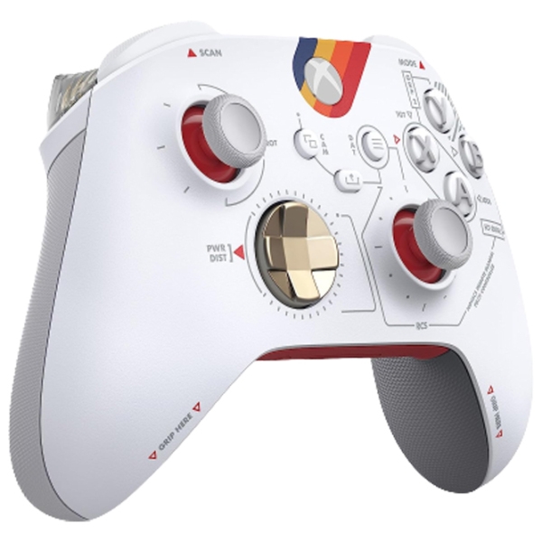 Gamepad Microsoft Starfield Limited Edition White Fără fir / 17 buttons photo 3