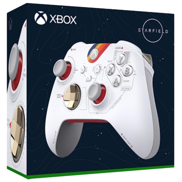Gamepad Microsoft Starfield Limited Edition White Fără fir / 17 buttons photo 6