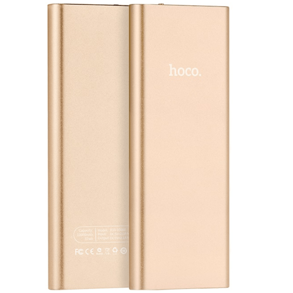 Power Bank 10000 mAh Hoco B16 Gold  photo 3