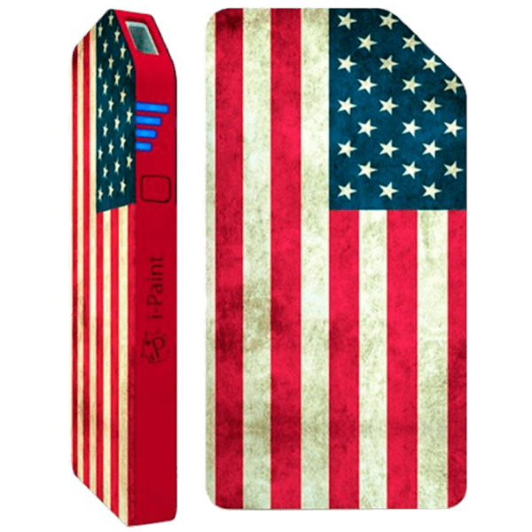 Power Bank 3000 мАч i-Paint USA () Красный 3000 мАч |  photo 2