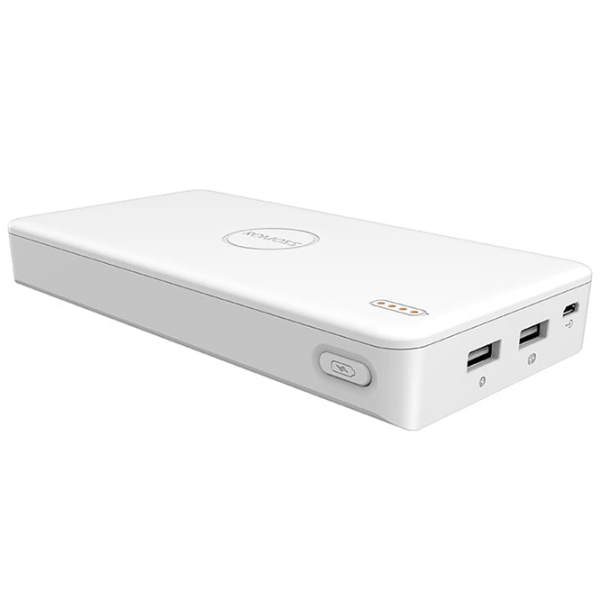 Acumulator extern 20000 mAh Romoss Polimos 20 White  photo 3