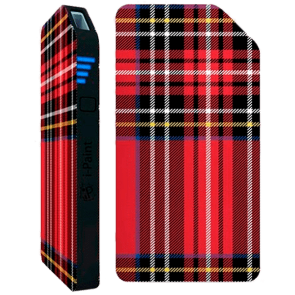 Power Bank 3000 мАч i-Paint Scottish () Красный 3000 мАч |  photo 1