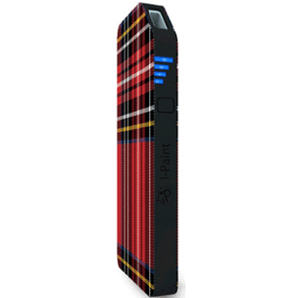 Power Bank 3000 мАч i-Paint Scottish () Красный 3000 мАч |  photo 4