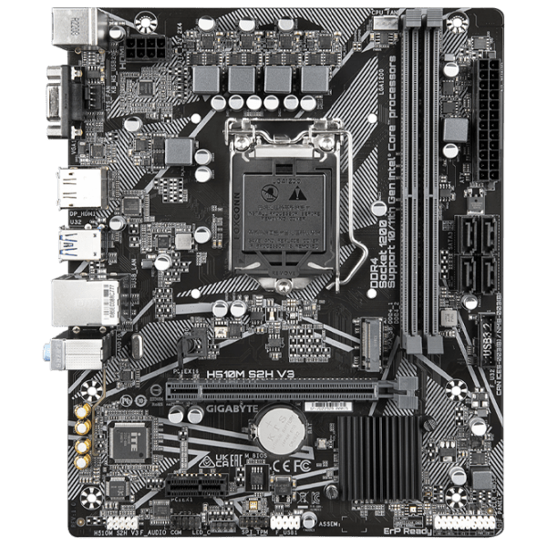 Материнская плата Gigabyte H510M S2H V3 mATX  photo 1