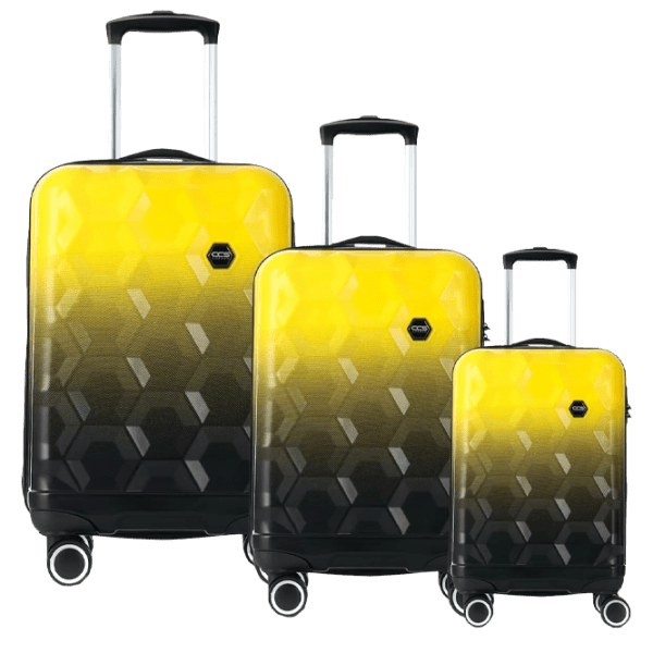 Valiză CCS 5226 Black Yellow 105l   photo 1
