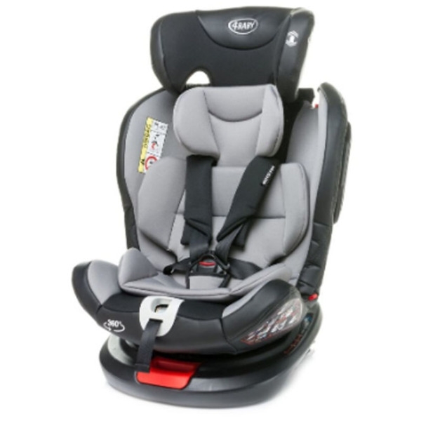 Детское автокресло 4Baby Roto - Fix (9908-001) Серый 0 месяцев - 6 лет, 36 кг photo 2