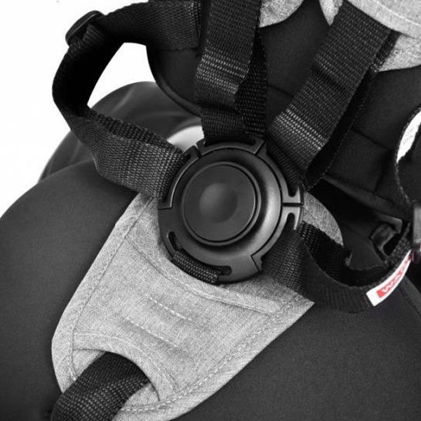 Triciclu Qplay Cosy Gray Oțel/ Pentru copii photo 6