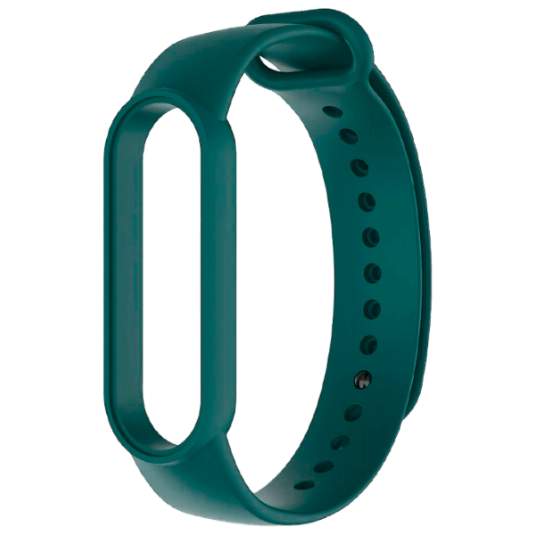 Ремень Mi Band 5 Зелёный Силикон, photo 1