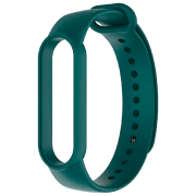 Ремень Mi Band 5 Зелёный Силикон,